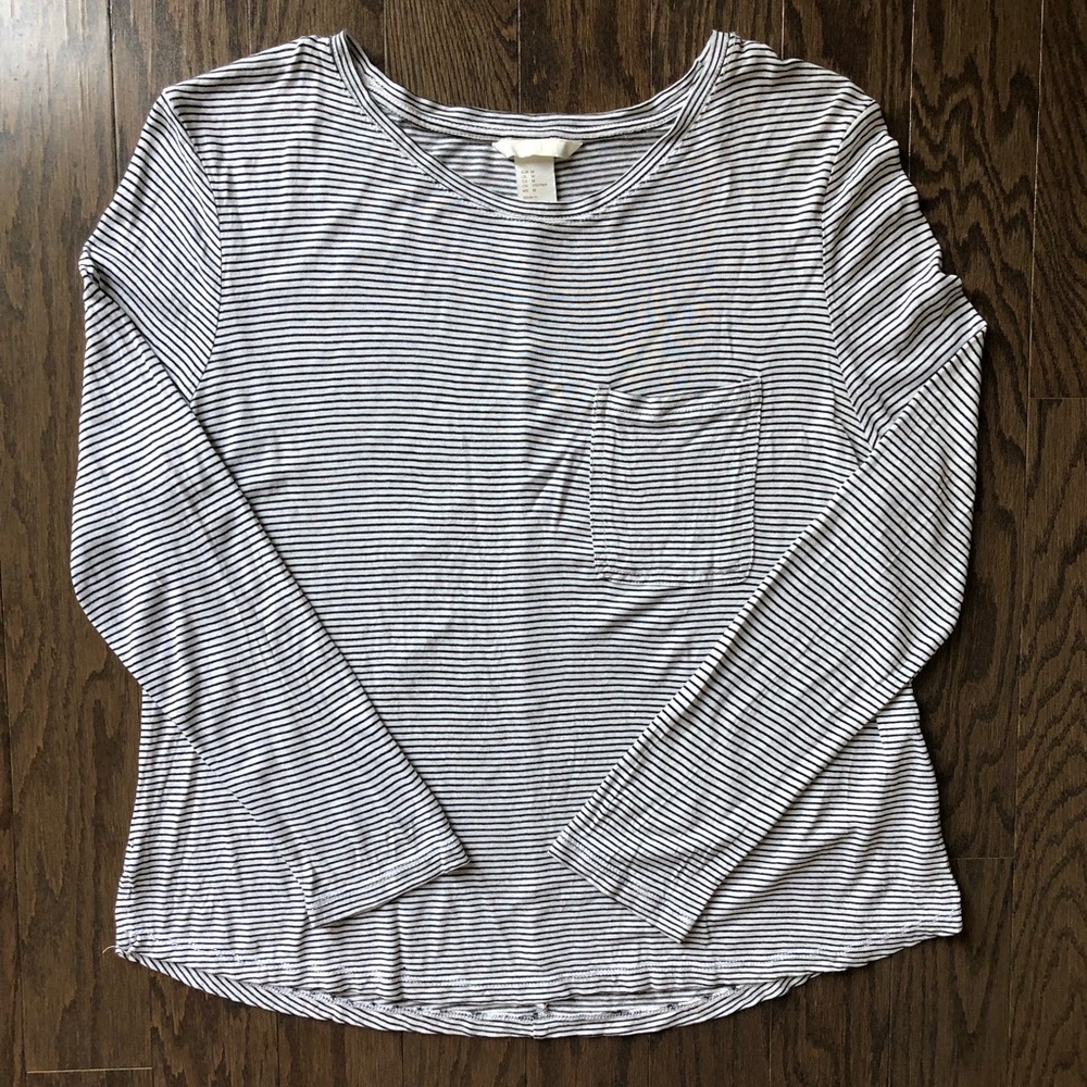 H&M / STRIPED TOP - Picture 3 of 6